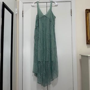 & other stories light green capsule dress size 8